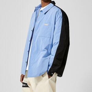 MARNI Crisp Two-Tone Nylon Padded Overshirt